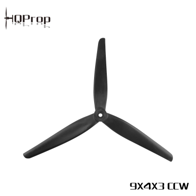Пропелер HQ MacroQuad Prop 9X5X3 Чорний - Зміцнений скловолокном нейлон - CW