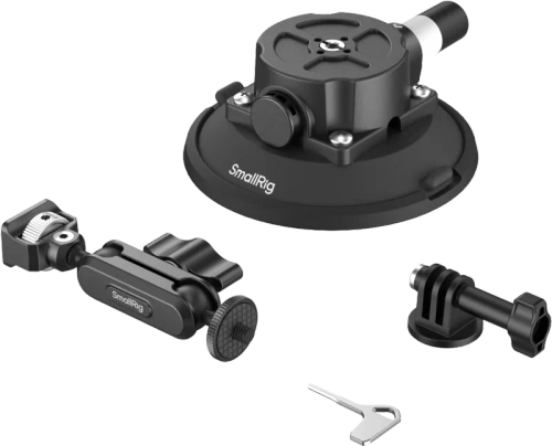 Holder with suction cup 4.5" for sports cameras SmallRig 5855