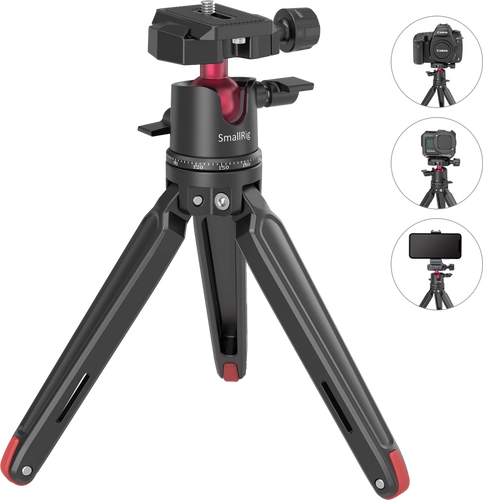 SmallRig 2664 Mini Table Tripod with Panoramic Ball Head