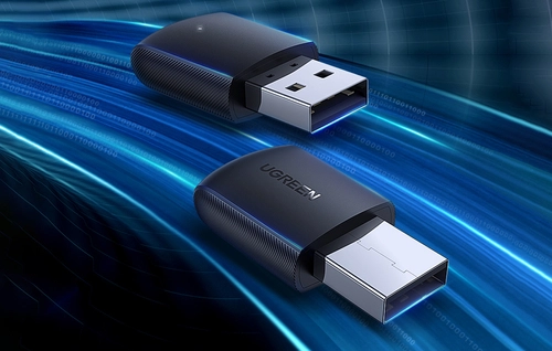Adapter USB / Zewnętrzna karta sieciowa UGREEN CM448, 2.4GHz (czarny)