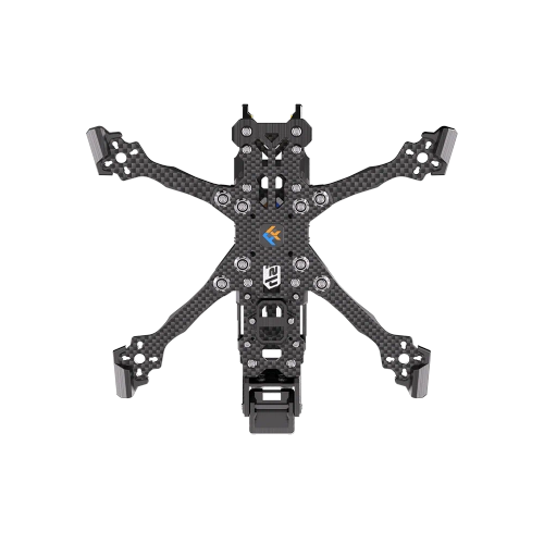 Rama FlyFishRC Volador II VD4 O4 Pro Deadcat FPV LR Freestyle T700 (czarna)