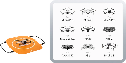 Składana platforma do lądowania dla dronów (pomarańczowa) SmallRig 5936