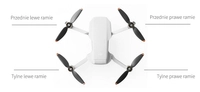 Tylne lewe ramię z silnikiem do DJI Mini 2