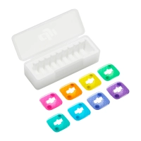 Set of colorful magnetic covers for the DJI Mic Mini 2S