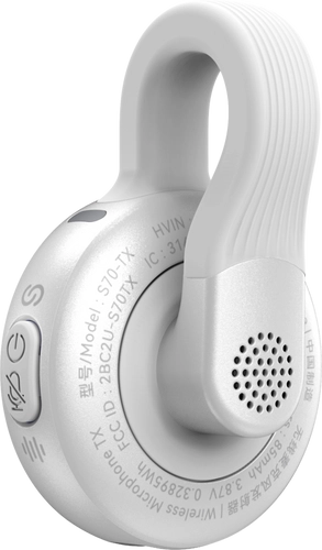 Bezprzewodowy mikrofon S70-C1 z adapterem USB-C – biały SmallRig 5719