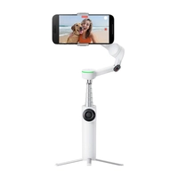 Insta360 Flow 2 Pro AI Tracker Bundle Smartphone Gimbal (Summit White)