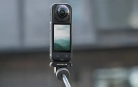 SunnyLife 1/4” Quick-Connect Fitting with 180° Rotation for Insta360 X4 Air / X5 / Ace Pro / Pro 2