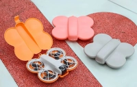 Захисний чохол Butterfly Sunnylife NE-SN908 для DJI NEO з карабіном (помаранчевий)