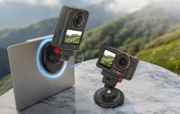 Регульований магнітний кріплення «SunnyLife» для камер «DJI», «Osmo 360», «Action 3», «4» та «5 Pro»