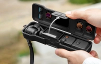 Захисний чохол Sunnylife з ремінцем для Osmo Pocket 3 (чорний)