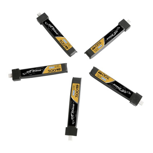 TATTU 300mAh 3.8V 1S1P BT2.0.5 battery (5pcs)