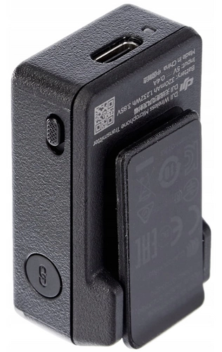 Bezprzewodowy transmiter mikrofonowy + Osłona przeciwwietrzna do DJI Pocket 2