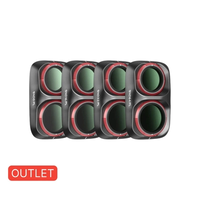 Freewell Bright Day Pack Osmo Pocket 4P Filter Set - 4 pieces - OUTLET