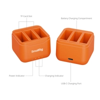 Battery charger for camera DJI Action 6 / Action 5 Pro / Osmo 360 SmallRig 5921