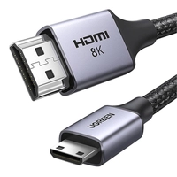 Mini HDMI - HDMI 8K cable UGREEN HD163 1m
