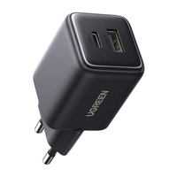 Ładowarka sieciowa Ugreen X514 USB + USB-C, GaN, 20W (czarna)