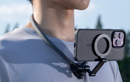 PGYTECH chest mount for sports cameras and smartphones MagSafe