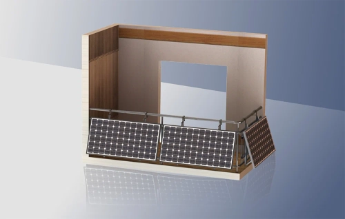Regulowany uchwyt montażowy balkonowy do paneli fotowoltaicznych SBR02