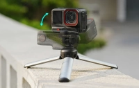 SunnyLife 1/4” Quick-Connect Fitting with 180° Rotation for Insta360 X4 Air / X5 / Ace Pro / Pro 2