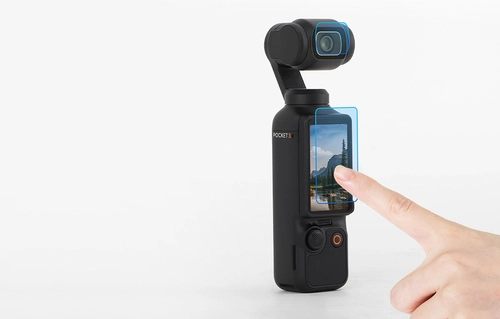 Szkło hartowane na ekran i obiektyw Sunnylife do DJI Osmo Pocket 3 (2+2)
