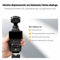 Magnetic expansion frame for DJI Osmo Pocket 3/4 by K&F Concept