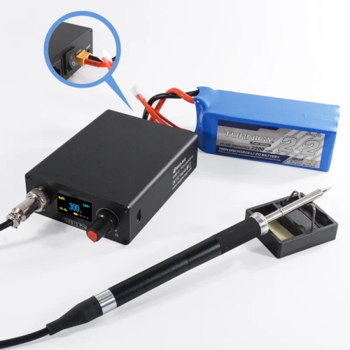 Smart Soldering Station with Constant Temperature Control SEQURE MSS12 Pro with 4 Tips (T12-B2, T12-BC2, T12-ILS, T12-K)