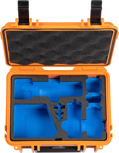 Walizka B&W typu 500 do DJI Pocket 4 Creator Combo(pomarańczowa)