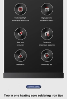 SEQURE T12 soldering iron tips suitable for MSS12|SI012|SI012 Pro|SI012 Pro Max T12-ILS