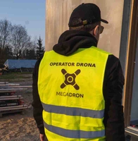 Drone operator reflective vest