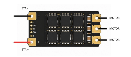 Одиночний регулятор ESC Pilotix 12S 100 А