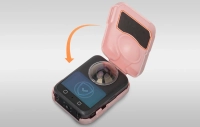 Sunnylife plastic protective case - semi-open for DJI Osmo 360 (pink)