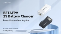 2S BETAFPV battery charger and voltage tester with cable (1pc)