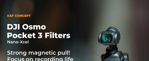 Filtr LPR marki K&F Concept do kamery DJI Osmo Pocket 3 / 4