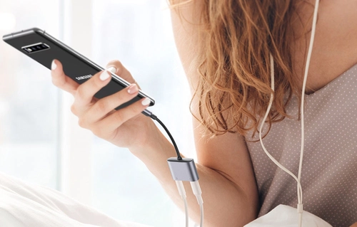 Аудіоадаптер UGREEN CM231 USB-C – міні-роз’єм 3,5 мм (сірий)