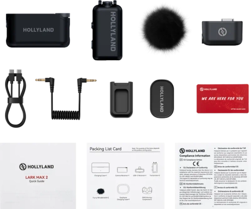LARK MAX 2 Solo Wireless Microphone (1RX Camera, 1TX)