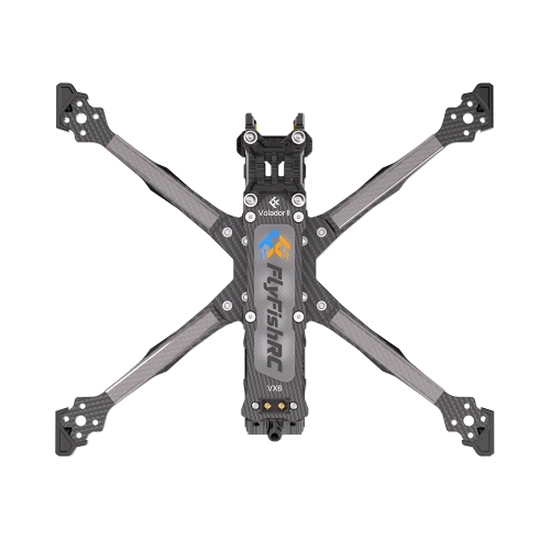 FlyFish RC Volador Ⅱ VX6 O4 FPV Freestyle T700 Frame Kit - Black