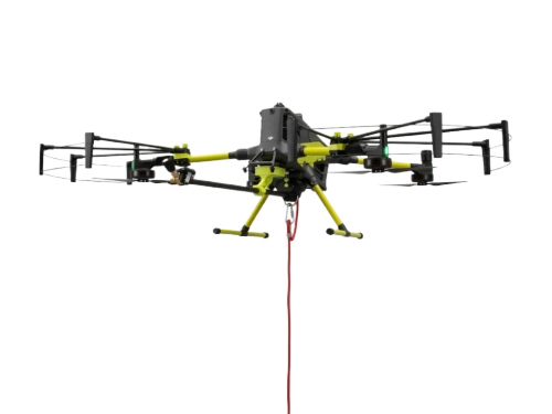 DCS X1 MAXI + DJI Matrice 400 - system AeroCleaning do czyszczenia elewacji