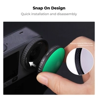 Filtr CPL marki K&F Concept do kamery DJI Osmo Action 6