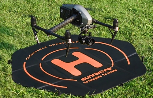 Килимок Sunnylife landing pad mat для дронів 110 см шестигранник - двосторонній - водонепроникний