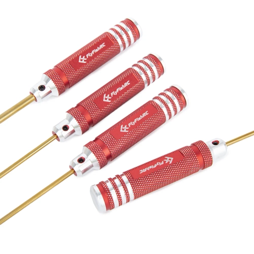 Zestaw śrubokrętów sześciokątnych i kluczy tytanowych - 1.5mm 2.0mm 2.5mm 8.0BOX