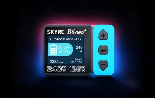 Зарядний пристрій SkyRC B6neo+ жовто-синій