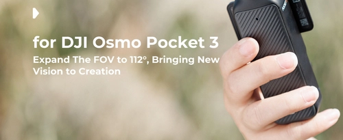 Ширококутний фільтр від K&F Concept для камери DJI Osmo Pocket 3