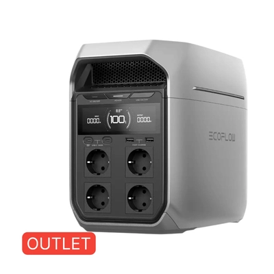 EcoFlow DELTA 3 Plus Portable Power Station - OUTLET