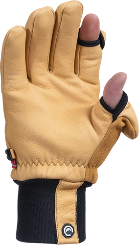 Vallerret Hatchet Natural S Leather Photo Gloves