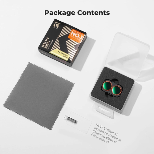 Фільтр VND2-32 від K&F; Concept для камери Osmo Pocket 4P відDJI