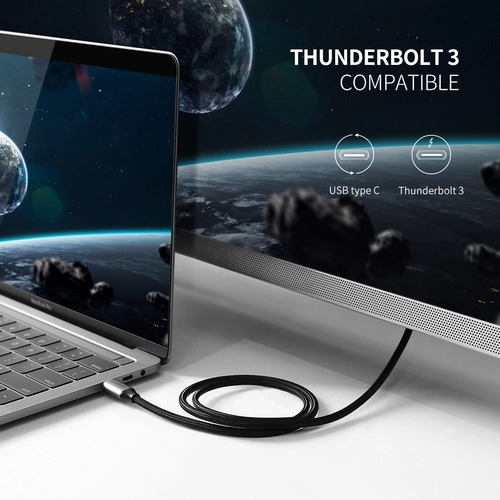 Kabel USB-C do HDMI UGREEN 4K UHD 1.5m MM142 (czarny)
