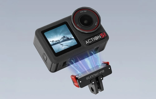 Магнітне швидкознімне кріплення SUNNYLIFE для DJI Osmo Action 2 / 3 / 4 / 5 PRO