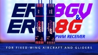 RadioMaster ER8GV 2,4 ГГц ELRS PWM приймач