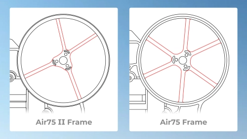 BetaFPV Air75 II frame (purple)