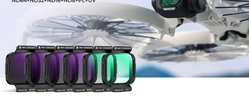 Zestaw 6 filtrów UV+PL+ND K&F Concept do drona DJI Flip